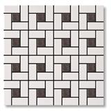 Porcelain Mosaic Pinwheel Porcelain Mosaic 