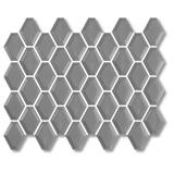 Porcelain Mosaic Convex Loft Mosaic 